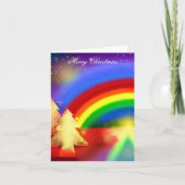 Vroege kerstfeestdag feestdagen kaart (Voorkant)