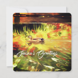 Vroege kerstfeestdag feestdagenkaart