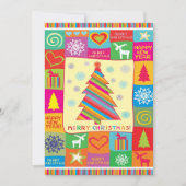 Vroege kerstfeestdag feestdagenkaart (Voorkant)