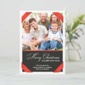 Vroege kerstfeestdag — Fotokaart Kaart (Staand voorkant)