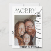 Vroege kerstfeestdag — Fotokaart Kaart (Voorkant)