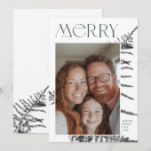 Vroege kerstfeestdag — Fotokaart Kaart (Voorkant / Achterkant)