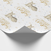 Vroege kerstfeestdag, gouden feestdag en feestdag cadeaupapier (Hoek)