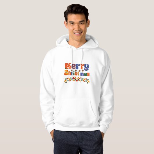 Vroege kerstfeestdag hoodie (Voorkant volledig)
