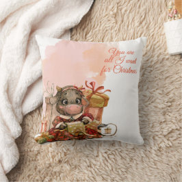 Vroege kerstfeestdag kussen