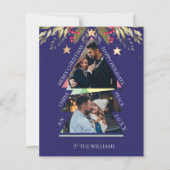 Vroege kerstfeestdag met meerdere foto's Kaart (Voorkant)