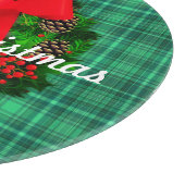 Vroege kerstfeestdag met poppetje Retro Snijplank (Hoek)