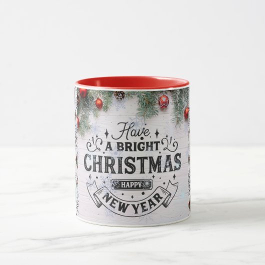 Vroege kerstfeestdag mok (Midden)