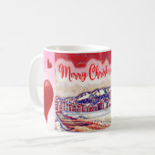 Vroege kerstfeestdag Mok (Voorkant links)