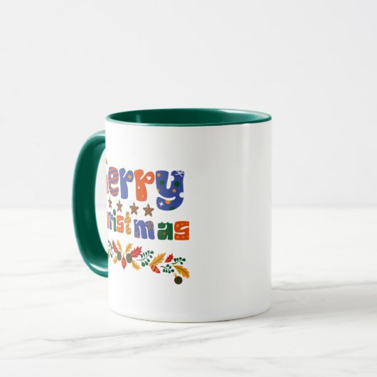 Vroege kerstfeestdag mok (Voorkant links)