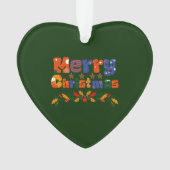 Vroege kerstfeestdag ornament (voorkant)