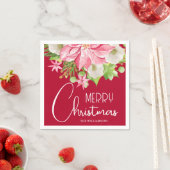 Vroege kerstfeestdag servet (Insitu)