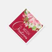 Vroege kerstfeestdag servet (Hoek)