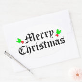 Vroege kerstfeestdag Sticker (Envelop)