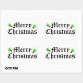 Vroege kerstfeestdag Sticker (Vel)