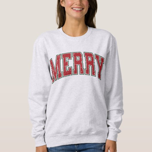 Vroege kerstfeestdag trui (Voorkant)