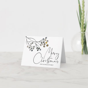 Vroege kerstfeestdag — Vergroetbare kaart