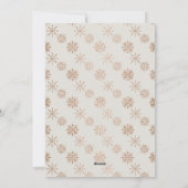 Vroege kerstfeestdag voor iedereen feestdagenkaart (Achterkant)