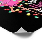 Vroege kerstfeestelijke feestdagen poster (Hoek)
