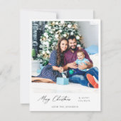 Vroege kerstfeestelijke fotominimalist - V Small (Voorkant)