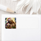 Vroege kerstfeestjes etiket (Insitu)