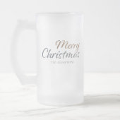 Vroege kerstfeestjes Silver en Gold Glitter - Aang Matglas Bierpul (Links)