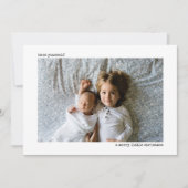 Vroege kerstfeestkaart feestdagenkaart (Voorkant)