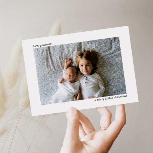 Vroege kerstfeestkaart feestdagenkaart