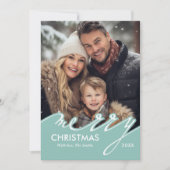 Vroege kerstfeestkaarten feestdagenkaart (Voorkant)