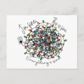 Vroege kerstfeestkaarten feestdagenkaart (Voorkant)