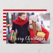 Vroege kerstfoto Kaart WSt (Voorkant / Achterkant)