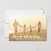 Vroege kerstfoto met groene Stippen - 3x5-kaart Kaart (Voorkant)