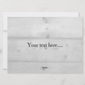 Vroege kerstfotokaart Sjabloon (Achterkant)