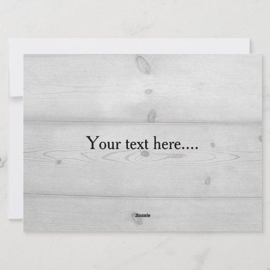 Vroege kerstfotokaart Sjabloon (Achterkant)