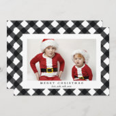 Vroege kerstfotokaart voor de Feestdagen Feestdagenkaart (Voorkant / Achterkant)