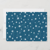 Vroege kerstfoto's van Merry en Bright Gold Script Feestdagenkaart (Achterkant)