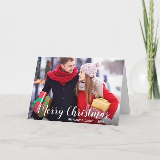 Vroege kerstfoto's Vette Kaart WS (Voorkant)