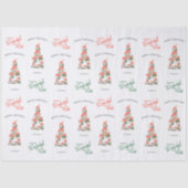 Vroege kerstgnomen, prachtige tijd jaar tissuepapier (Voorkant)