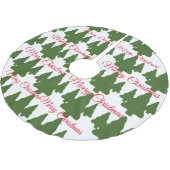 Vroege kerstgroene bomen kerstboom rok (Gekanteld)