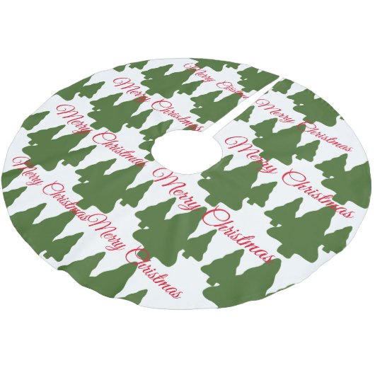 Vroege kerstgroene bomen kerstboom rok (Gekanteld)