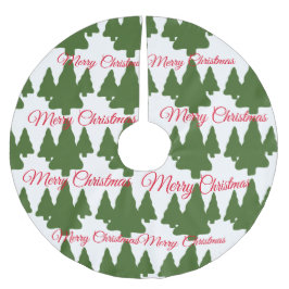 Vroege kerstgroene bomen kerstboom rok