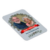 Vroege kerstgroet mistletoe en dennenpoep magneet (Rechterzijde)