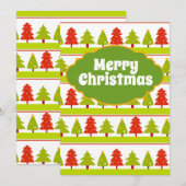 Vroege kerstkaart (Voorkant / Achterkant)