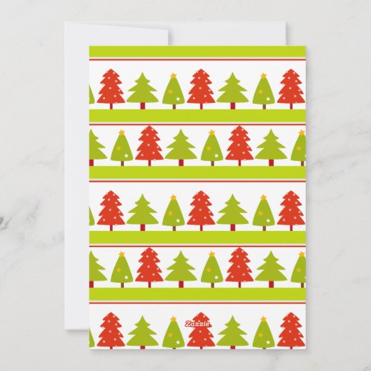 Vroege kerstkaart (Achterkant)