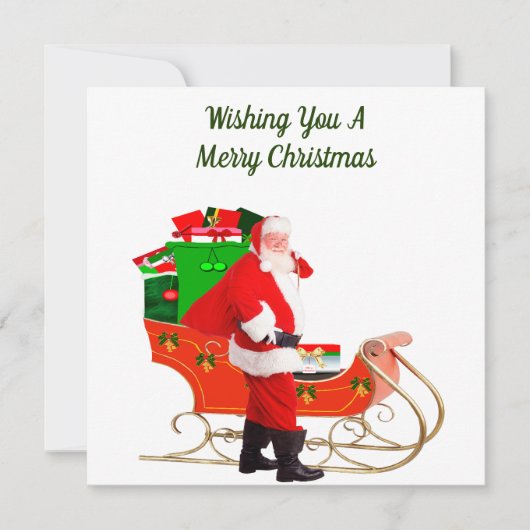 Vroege kerstkaart (Voorkant)