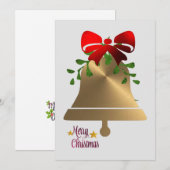 Vroege kerstkaart (Voorkant / Achterkant)