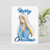 Vroege kerstkaart (Staand voorkant)