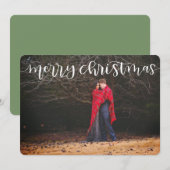 Vroege kerstkaart (Voorkant / Achterkant)