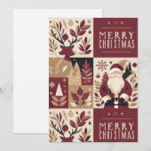 Vroege kerstkaart (Voorkant / Achterkant)