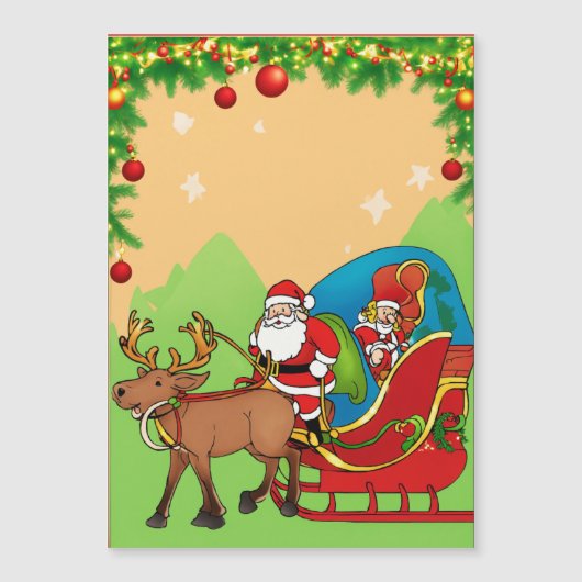 Vroege kerstkaart (Voorkant)